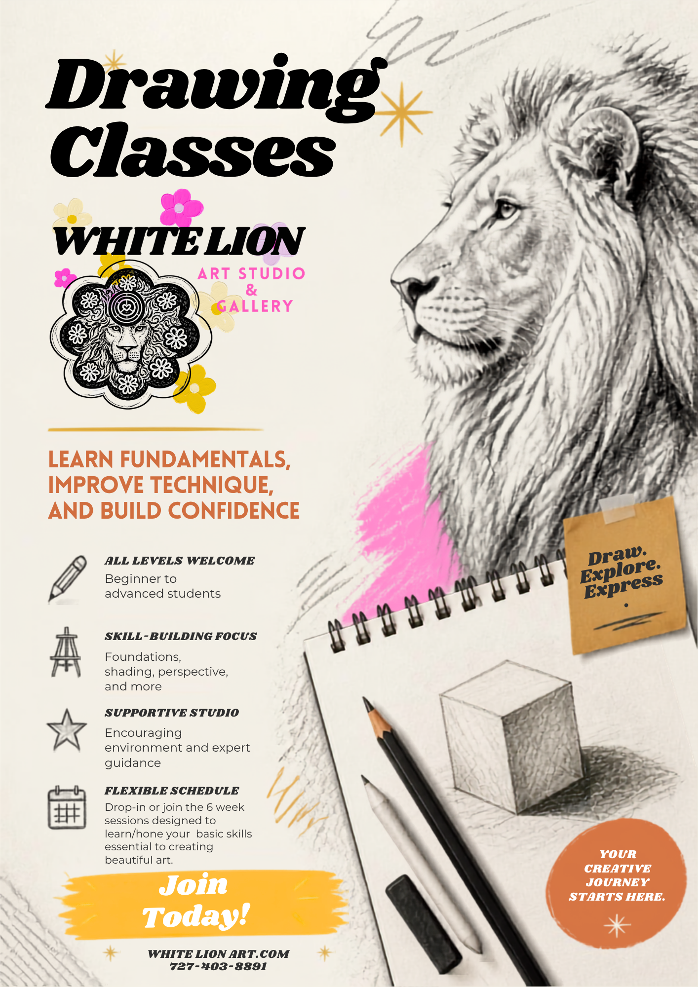 Drawing Foundations for Adults