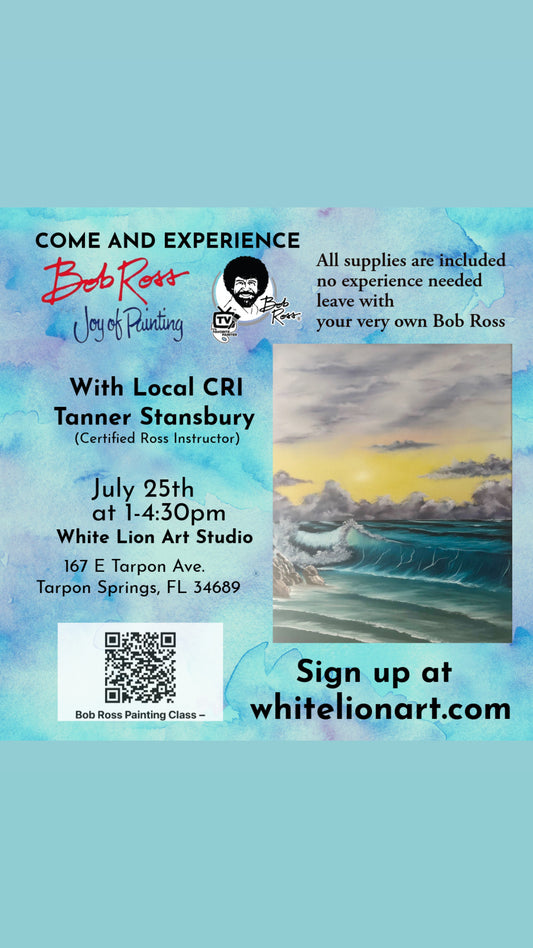 Bob Ross Painting Class