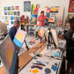 Bob Ross Painting Class