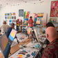 Bob Ross Painting Class