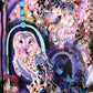 Expressive Owl Painting