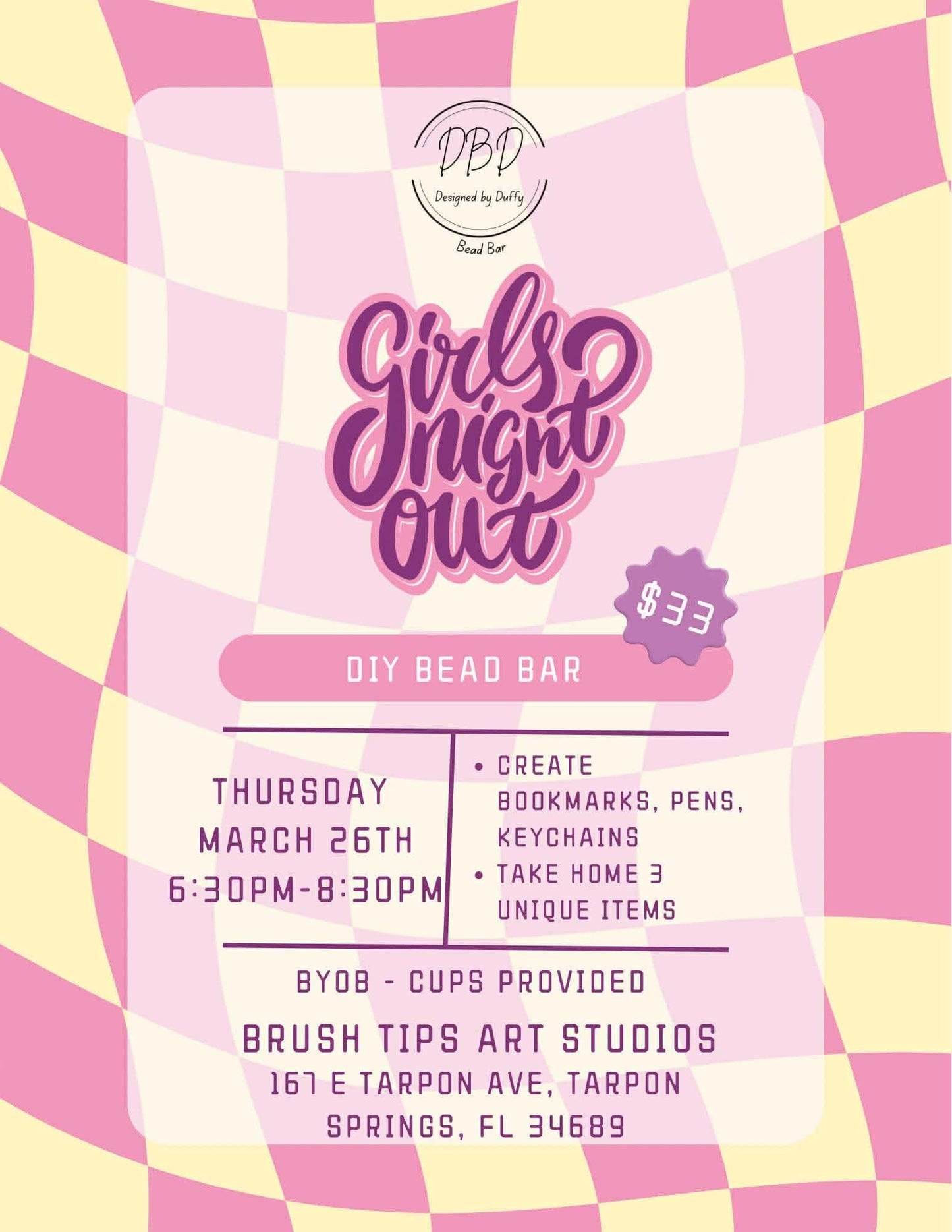 Girls Night Out Bead Bar