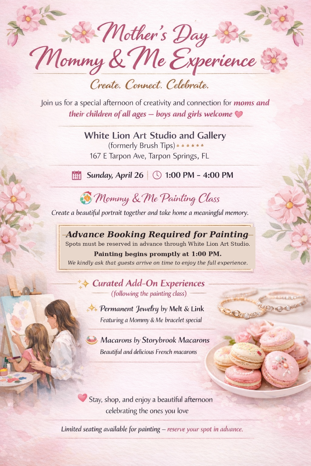 Mother’s Day Paint + Adorn + Delight