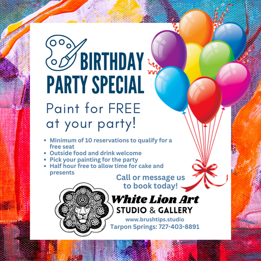 Birthday Paint Party