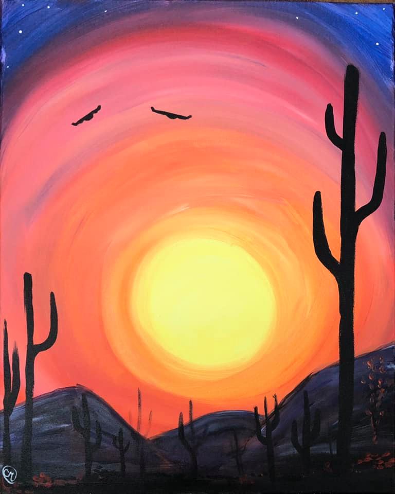 Birthday Paint Party