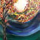 Fall Moon Tree - Brush Tips Art Studio