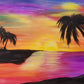 Painting a Neon Paradise - Brush Tips Art Studio
