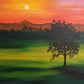 Late Summer Solo Tree - Brush Tips Art Studio
