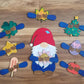 Gnome Holiday Wood Kit - Painted - Brush Tips Art Studio
