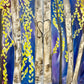 Couple's Birch Trees - Brush Tips Art Studio