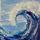 Catch a Wave (medium canvas class) - Brush Tips Art Studio