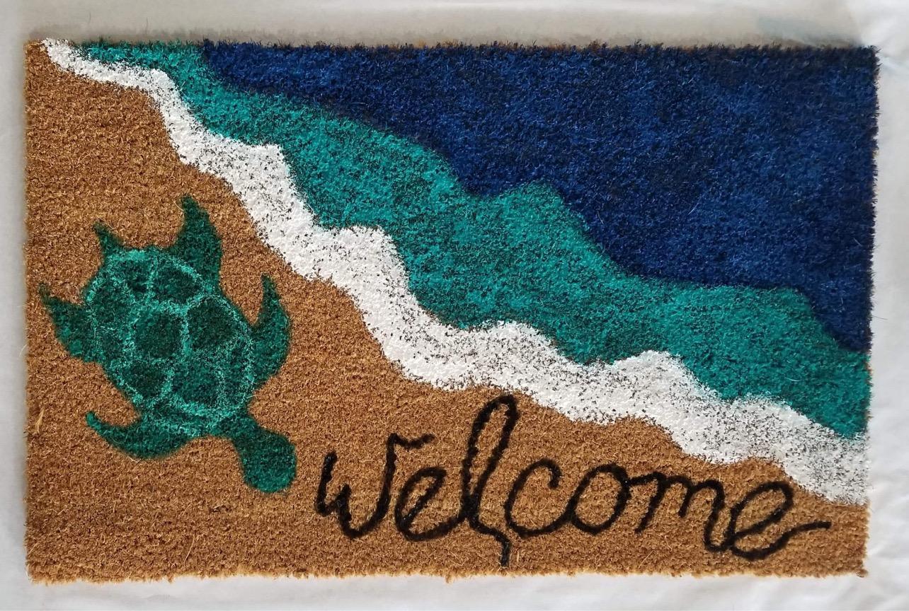 Welcome Mat - Brush Tips Art Studio