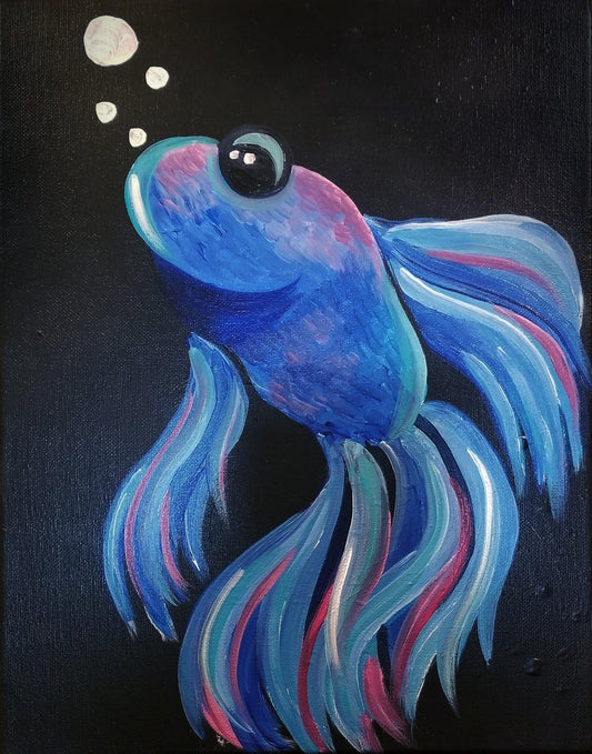 Fancy Fish - Brush Tips Art Studio