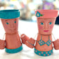 Flower Pot People - Brush Tips Art Studio