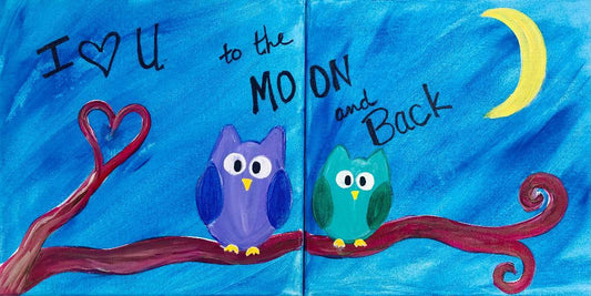 Kids: Mom and Me Painting Class - Brush Tips Art Studio