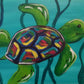 Rainbow Sea Turtle - Brush Tips Art Studio