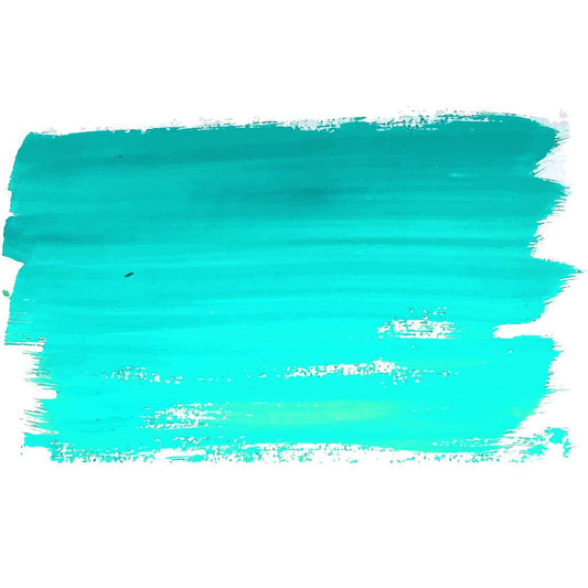 2oz Turquois Acrylic Paint - Brush Tips Art Studio